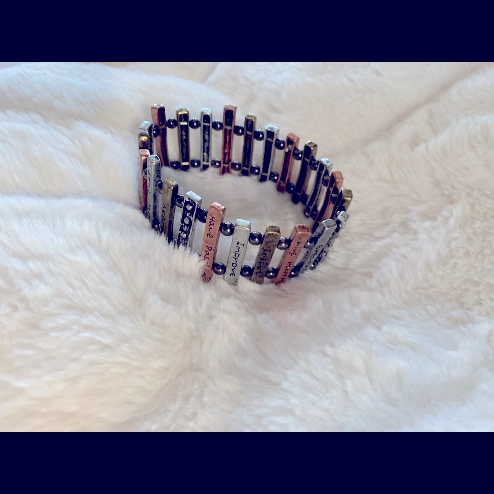 Inspirational bracelet